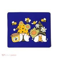 Bumble Bee Gnomes Tomte Scandinavian Gnome Bee Ornats Great Gift Mousepad thumb 0