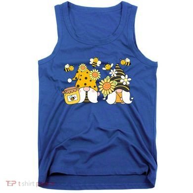 Bumble Bee Gnomes Tomte Scandinavian Gnome Bee Ornats Great Gift Tank Top
