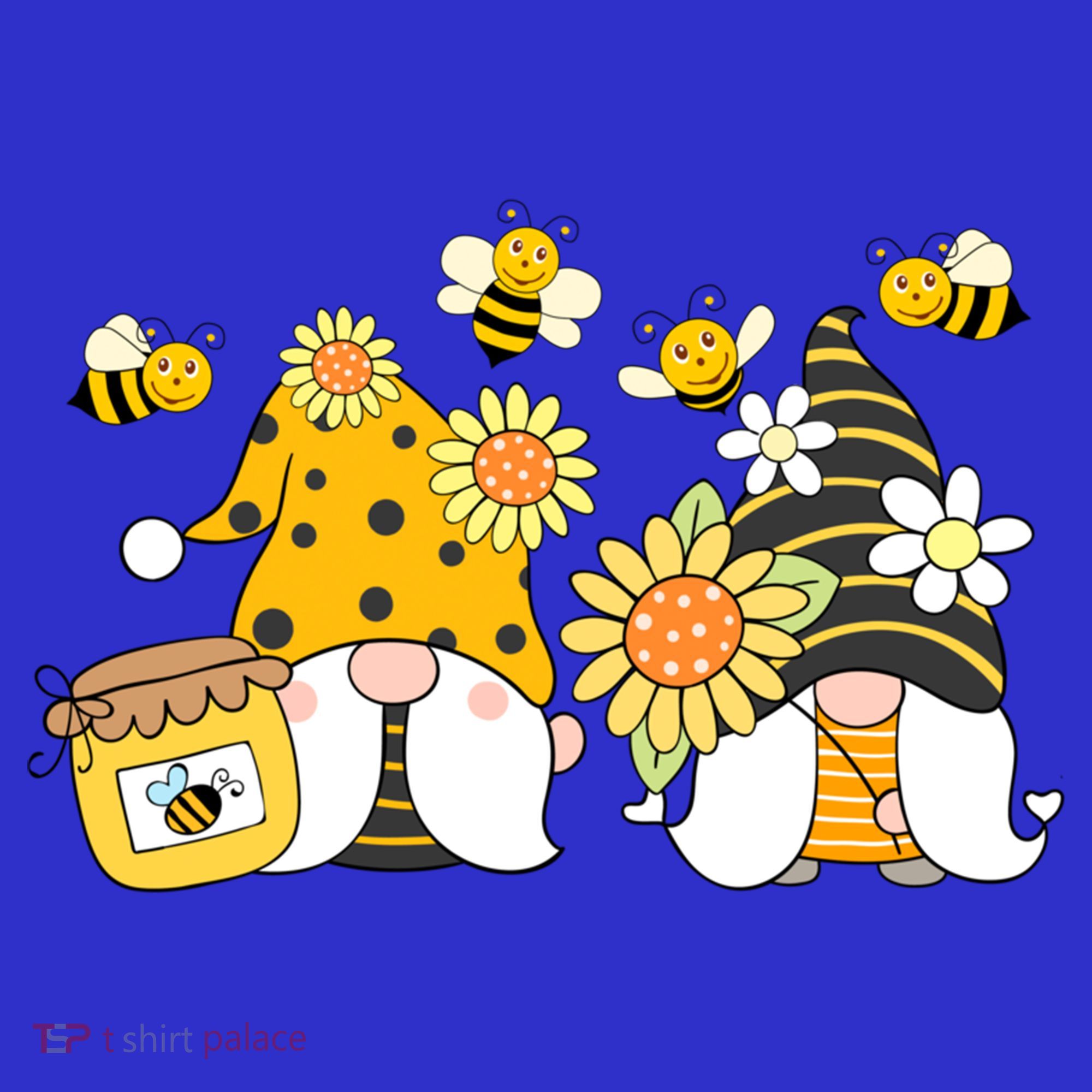 Bumble Bee Gnomes Tomte Scandinavian Gnome Bee Ornats Great Gift Toddler T-Shirt