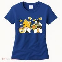 Bumble Bee Gnomes Tomte Scandinavian Gnome Bee Ornats Great Gift Women's T-Shirt thumb 0