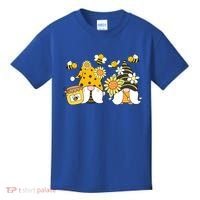 Bumble Bee Gnomes Tomte Scandinavian Gnome Bee Ornats Great Gift Kids T-Shirt thumb 0