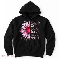 Blessed By God Loved By Jesus Sunflower  Hoodie thumb 0