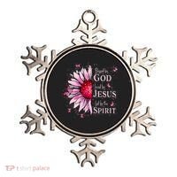 Blessed By God Loved By Jesus Sunflower  Ornament thumb 0