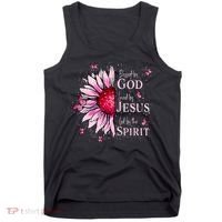 Blessed By God Loved By Jesus Sunflower  Tank Top thumb 0