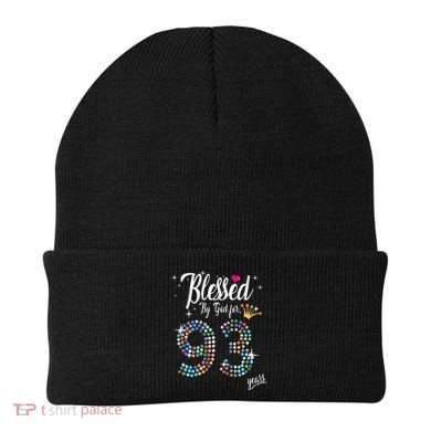 Blessed By God For 93 Years 93rd Birthday Anniversary Beanie