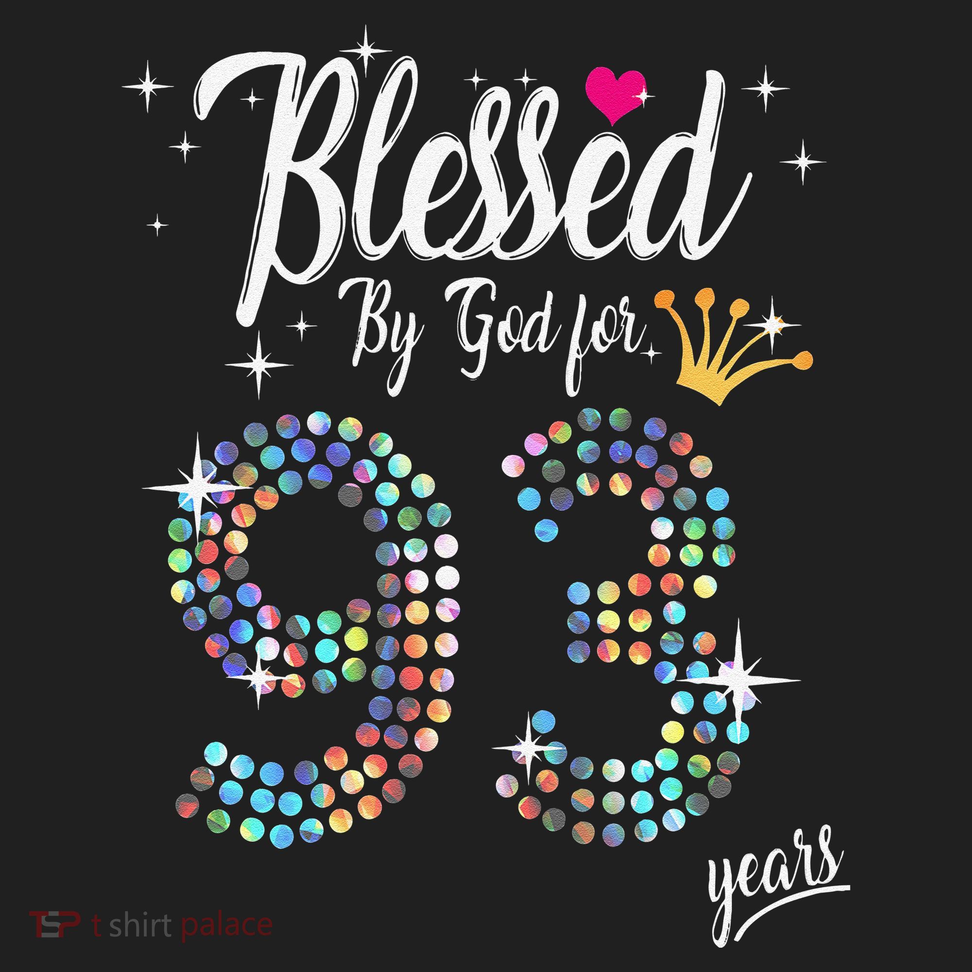 Blessed By God For 93 Years 93rd Birthday Anniversary Beanie
