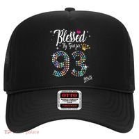 Blessed By God For 93 Years 93rd Birthday Anniversary Hat thumb 0