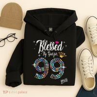 Blessed By God For 99 Years 99th Birthday Anniversary Hoodie thumb 4