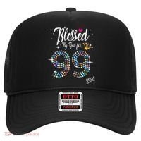 Blessed By God For 99 Years 99th Birthday Anniversary Hat thumb 0