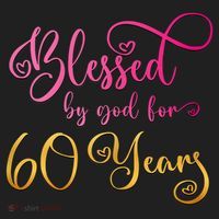 Blessed By God For 60 Years Old Wo 60th Birthday Women's Sweatshirt thumb 2