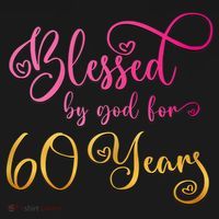 Blessed By God For 60 Years Old Wo 60th Birthday Women's Hoodie thumb 2