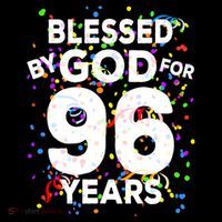 Blessed By God For 96 Years Gift Happy 96th Birthday Gift Coffee Mug thumb 5