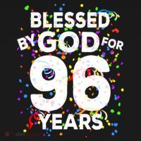 Blessed By God For 96 Years Gift Happy 96th Birthday Gift Women's Hoodie thumb 2