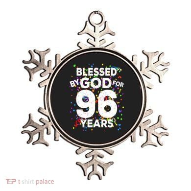 Blessed By God For 96 Years Gift Happy 96th Birthday Gift Ornament