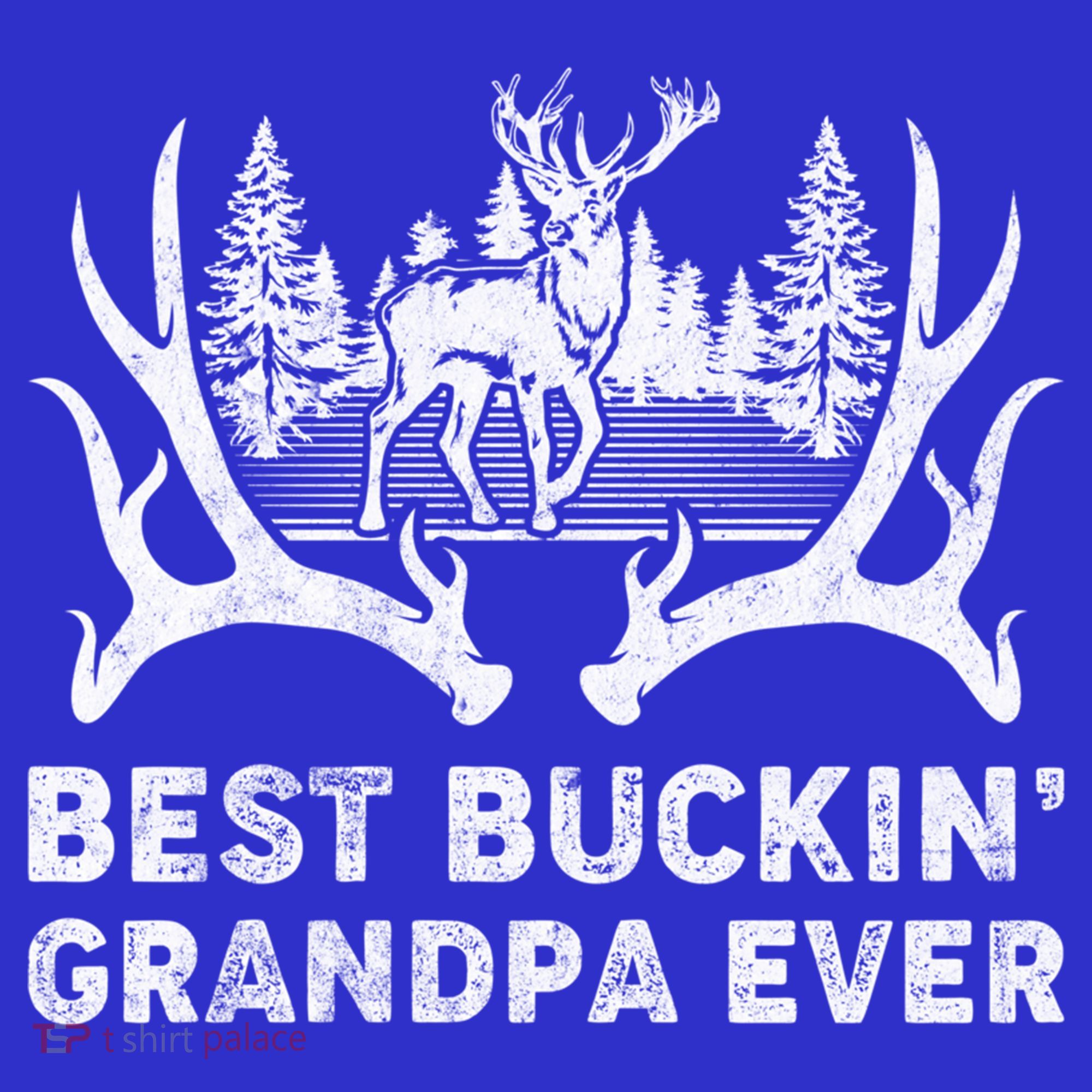 Best Buckin Grandpa Ever Deer Hunting Fathers Day Gift Hoodie