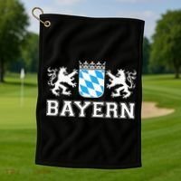 Bayern Bavaria German Munich Oktoberfest Germany Golf Towel thumb 1