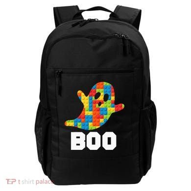 Building Blocks Ghost Boo Master Builder Halloween Costume Backpack