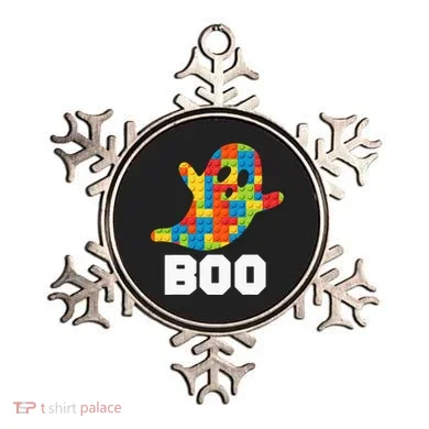 Building Blocks Ghost Boo Master Builder Halloween Costume Ornament