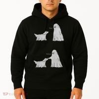 Boo Boop Ghost Dog Halloween Hoodie thumb 2