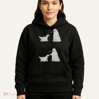 Boo Boop Ghost Dog Halloween Hoodie thumb 5