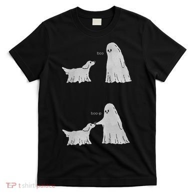 Boo Boop Ghost Dog Halloween T-Shirt