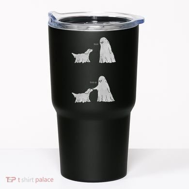 Boo Boop Ghost Dog Halloween Tumbler