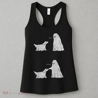 Boo Boop Ghost Dog Halloween Women's Tank Top thumb 3