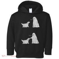 Boo Boop Ghost Dog Halloween Toddler Hoodie thumb 0