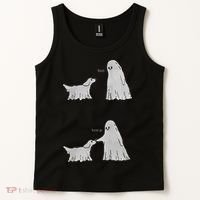Boo Boop Ghost Dog Halloween Tank Top thumb 2
