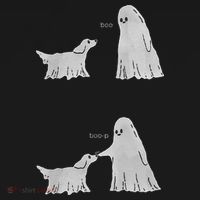 Boo Boop Ghost Dog Halloween Visor thumb 3