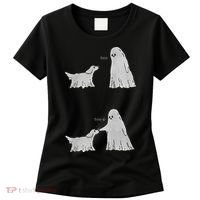 Boo Boop Ghost Dog Halloween Women's T-Shirt thumb 0