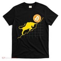 Bitcoin Bull Graph Bullish BTC Crypto T-Shirt thumb 0