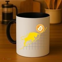 Bitcoin Bull Graph Bullish BTC Crypto Coffee Mug thumb 4