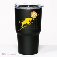Bitcoin Bull Graph Bullish BTC Crypto Tumbler thumb 0
