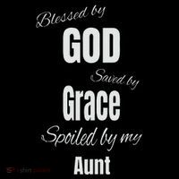Blessed By God Saved By Grace Spoiled By My Aunt Coffee Mug thumb 5