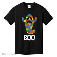 Building Blocks Ghost Boo Master Builder Halloween Kids T-Shirt thumb 0