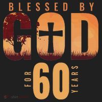 Blessed By God For 60 Years 60th Birthday Religious Theme 15oz Campfire Ceramic Mug thumb 2