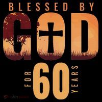 Blessed By God For 60 Years 60th Birthday Religious Theme Women's Hoodie thumb 2