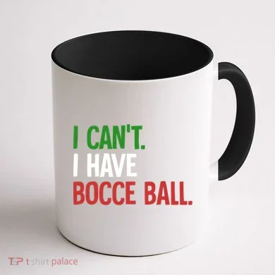 Bocce Ball Gift Coffee Mug back