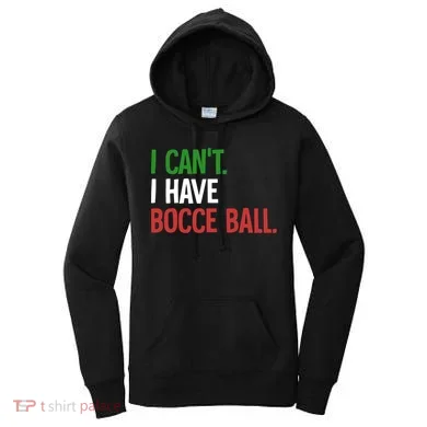 Bocce Ball Gift Women's Hoodie