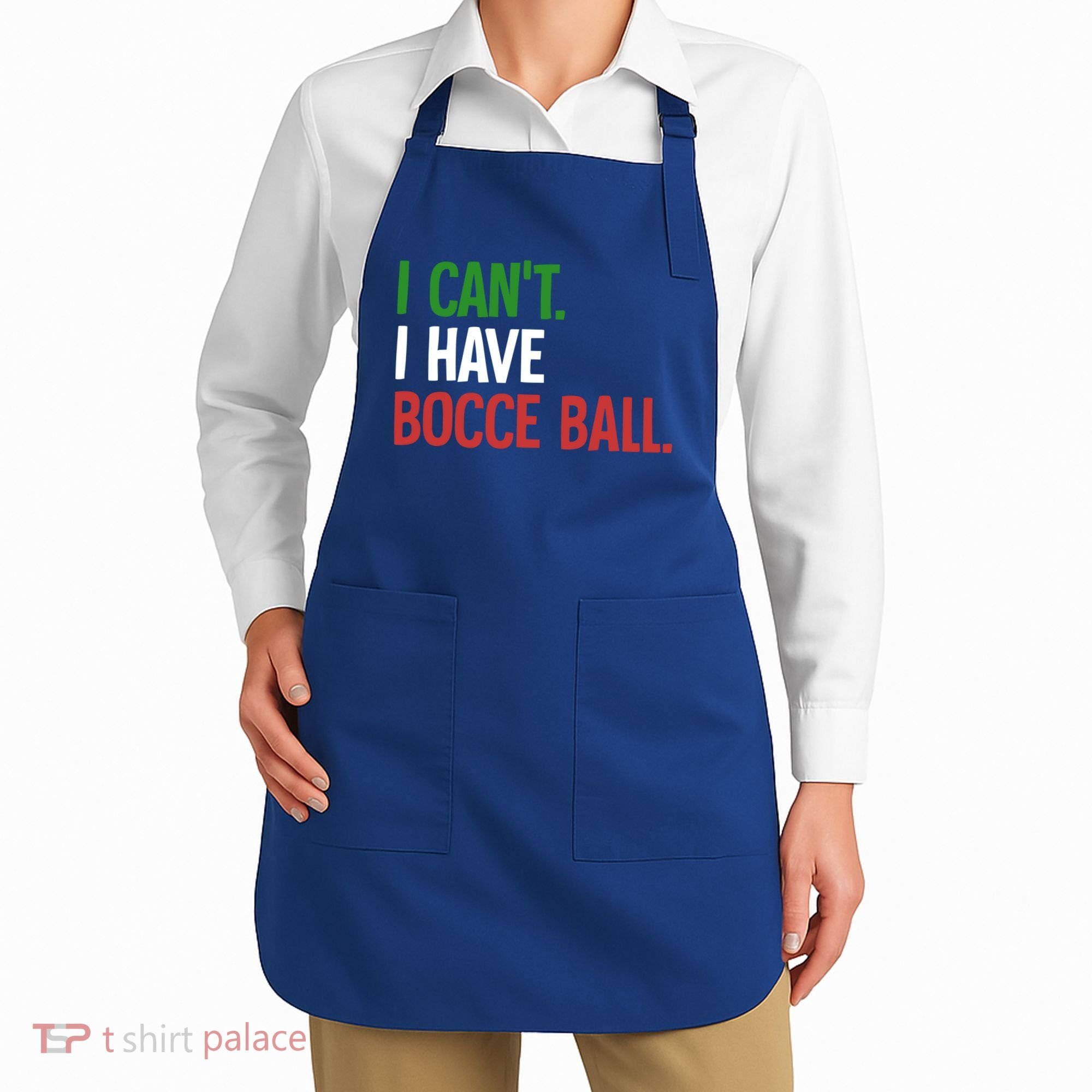 Bocce Ball Gift Apron