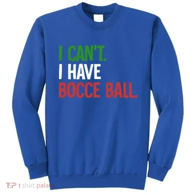 Bocce Ball Gift Sweatshirt