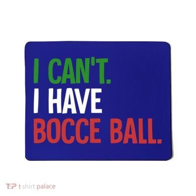 Bocce Ball Gift Mousepad