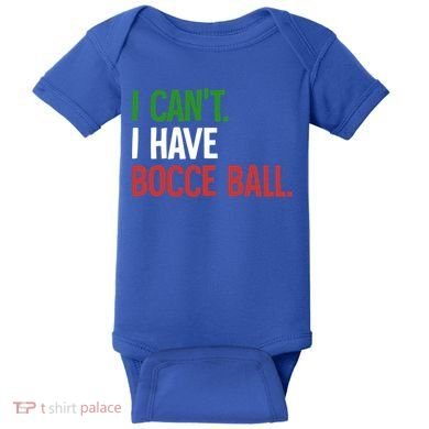 Bocce Ball Gift Baby Bodysuit