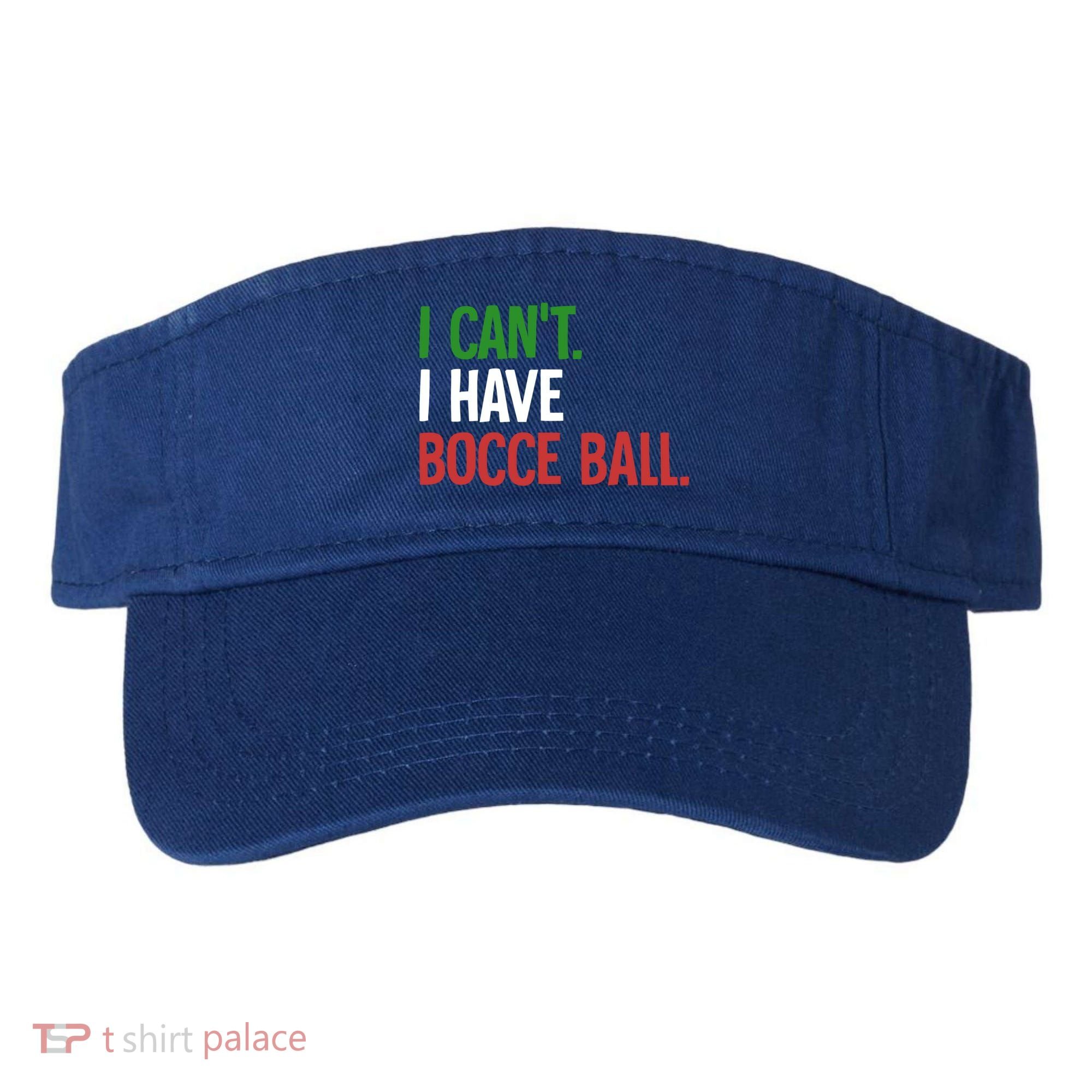 Bocce Ball Gift Visor