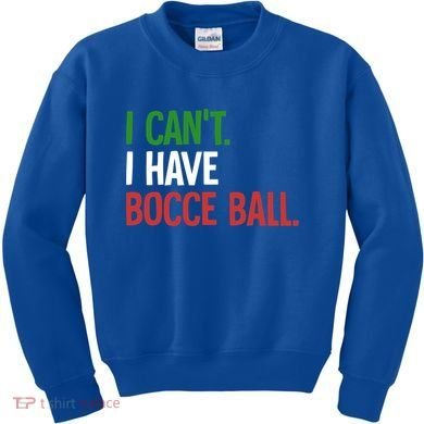 Bocce Ball Gift Kids Sweatshirt