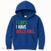 Bocce Ball Gift Kids Hoodie thumb 0