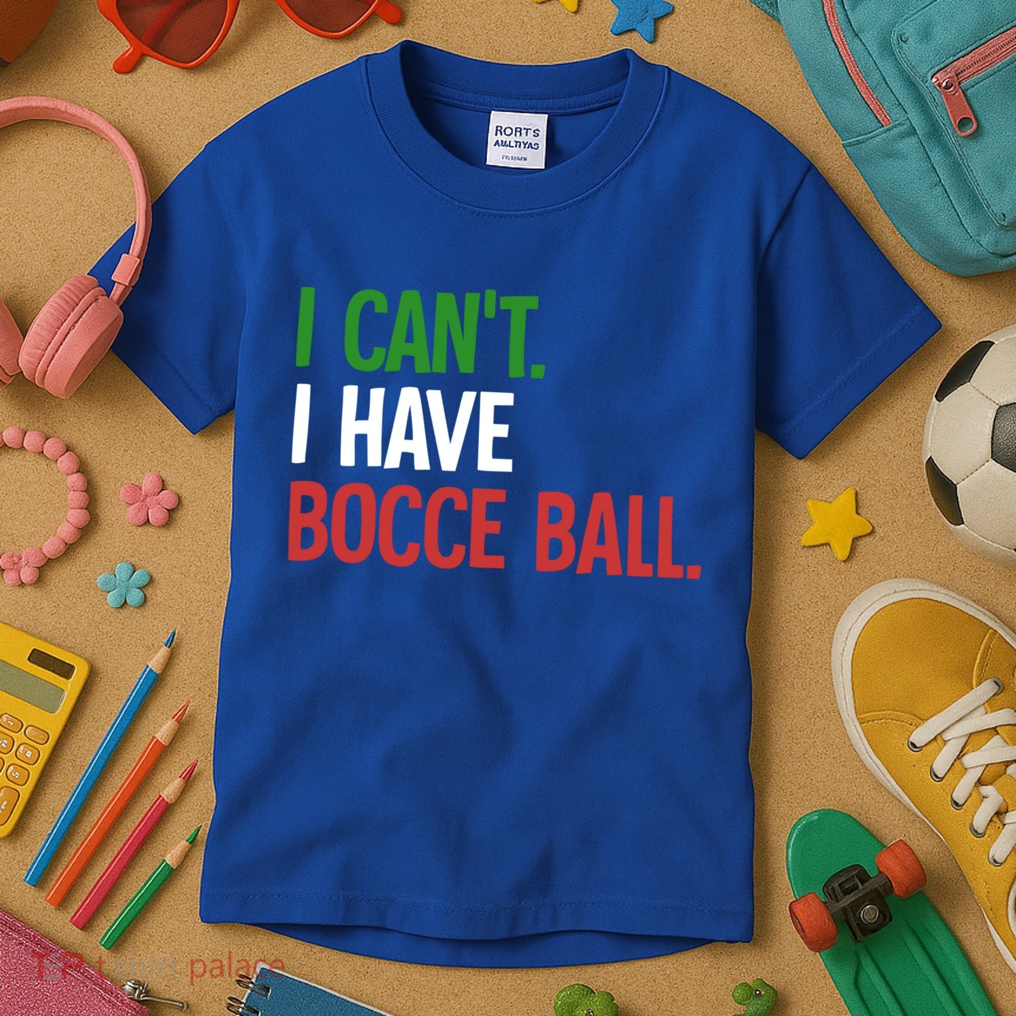 Bocce Ball Gift Kids T-Shirt