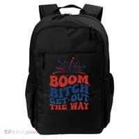 Boom Bitch Get Out The Way Backpack thumb 0