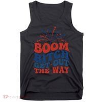 Boom Bitch Get Out The Way Tank Top thumb 0